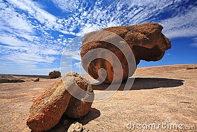 Wave Rock,Western Australia Stock Photo