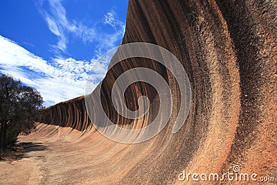 Wave Rock,Western Australia Stock Photo