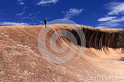 Wave Rock, Western Australia Stock Photo