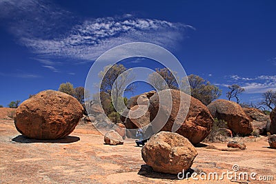 Wave Rock, Western Australia Stock Photo