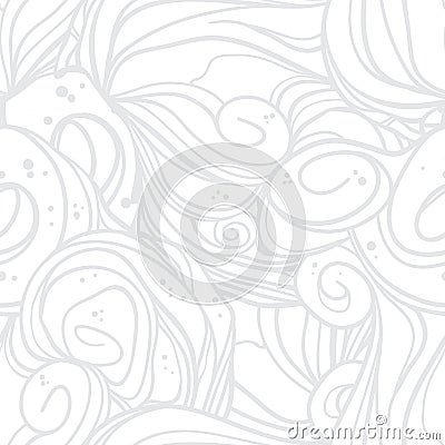 Wave seamless pattern Vector Illustration