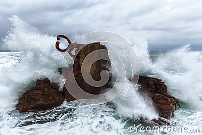 El peine del viento Stock Photo