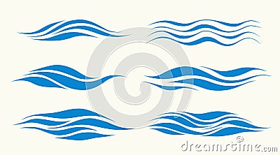 waves Vector Illustration