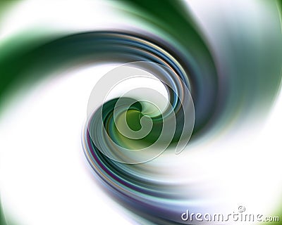 Waves like green white design Stock Photo