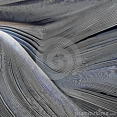 229 Waves and Lines: A dynamic and playful background featuring waves and lines in contrasting and vibrant colors that create a Stock Photo