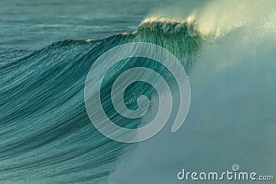 Waves Swells Cyclone Stock Photo