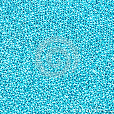 Waving water surface and Texture blue tile under clear water in Stock Photo