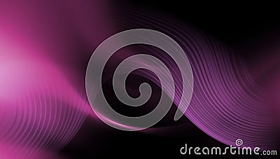 Wavy abstract background. Cartoon Illustration