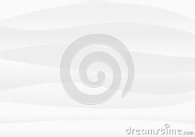 Wavy curved lines white patterns background Stock Photo