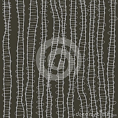 Wavy light natural line pattern with abstract design Stock Photo