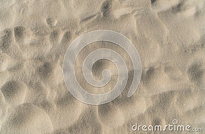 Wavy nature sand background. Yellow desert sand texture. Nature beige dune backdrop. Overlay texture. Grunge background. High reso Stock Photo