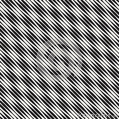 Wavy stripes vector seamless pattern. Retro wavy texture. Geometric lines monochrome design. Vector Illustration