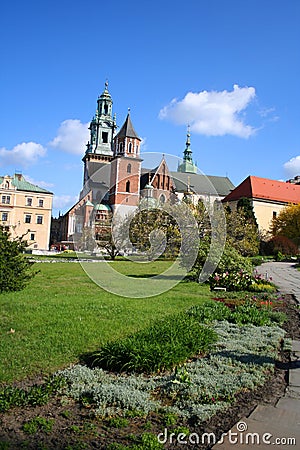 Wawel Castle. Krakow. Poland. Stock Photo