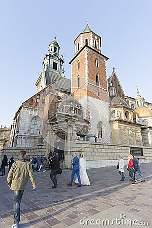 Wawel Cathedral Editorial Stock Photo