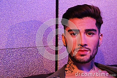 Zayn Malik in Madame Tussauds of Amstedam Editorial Stock Photo