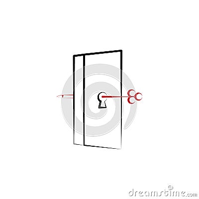 the way to knowledge 2 colored line icon. Simple colored element illustration. the way to knowledge outline symbol design from ede Cartoon Illustration
