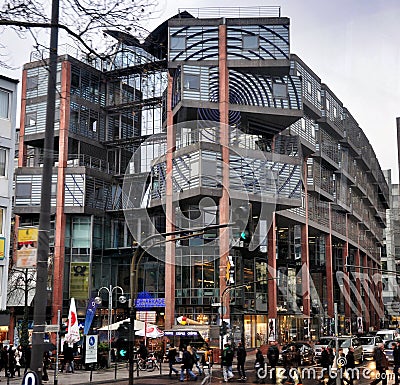 WDR Arcade Shopping Centre in Cologne, Germany Editorial Stock Photo