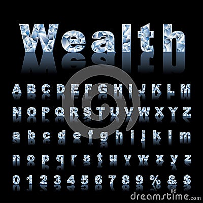 Wealth abc Vector Illustration