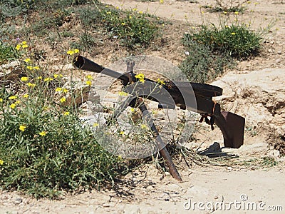 The weapon of the great victory. Stock Photo