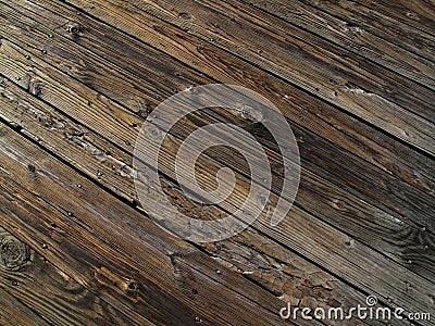 Weather Aged Wood Stock Photo