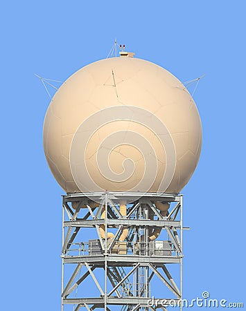 Weather radar Stock Photo