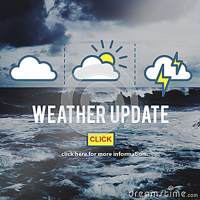 Weather Update Information Prediction Climate Daily Concept Stock Photo