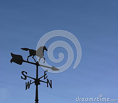 Weather Vane Stock Photo