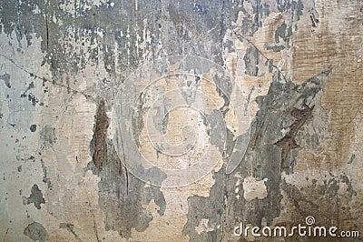 Weathered cement wall Stock Photo