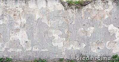 Weathered concrete wall texture Stock Photo