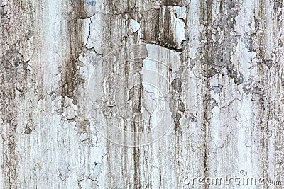 Weathered dirty white wall texture background Stock Photo