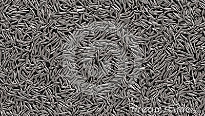 weathered meshed steel canvas. ai generated Stock Photo