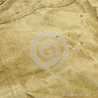 Weathered Old Pale Green Trap Fabric Background Stock Photo