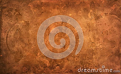 Weathered textured copper background Stock Photo