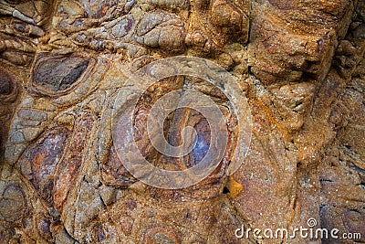 Weathering of granite Stock Photo