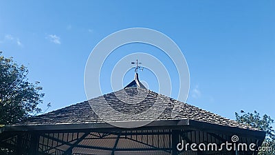 Weathervane of the Band Rotunda. Stock Photo