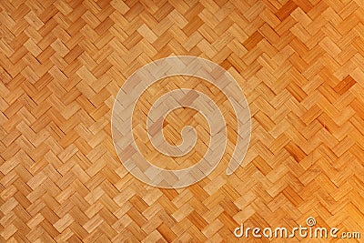 Weave bamboo background Stock Photo