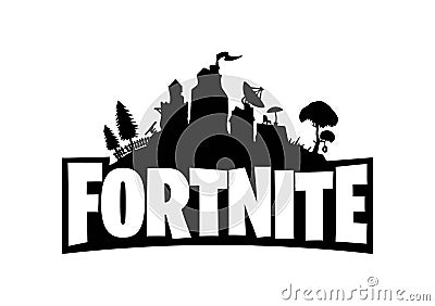 Fortnite Editorial Vector Illustration Editorial Stock Photo