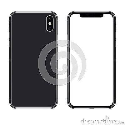 Iphone X Editorial Vector Illustration Vector Illustration