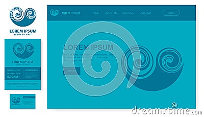 Koru, Maori symbol Vector Illustration