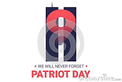 Partiot day USA Vector Illustration