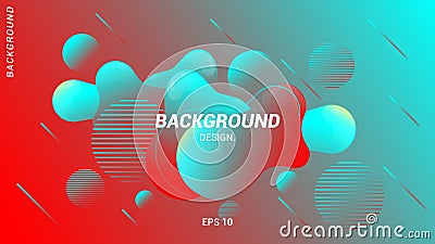 Liquid background, background design, modern design, landing page, vector eps 10. Vector Illustration