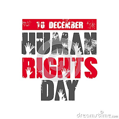 Human Rights Day Vector Illustration