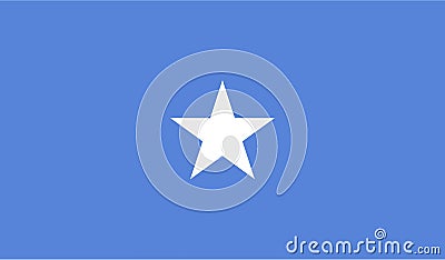 Somalia Flag Vector Illustration EPS Vector Illustration