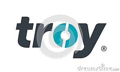 Troy logo payment turkey illustration on white background Vector Illustration