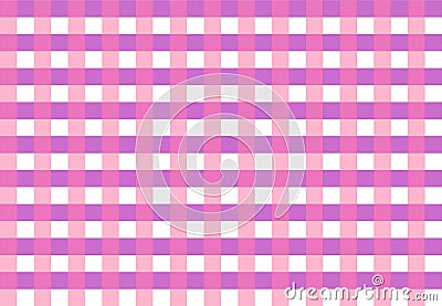 Seamless pink and purple checker pattern background Cartoon Illustration