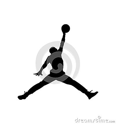 Air Jordan Jumpman Logo vector illustration on white background Vector Illustration