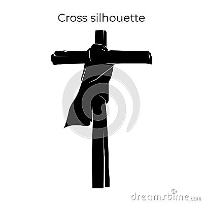 Good friday background images. Religion vector illustration. Vector Illustration