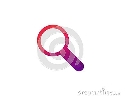 Magnifying Glass - Searching Logo Template - Magnifying Icon - Magnifying Glass Symbol Vector Illustration