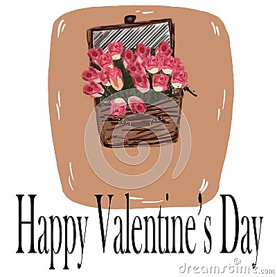 Valentine`s Day,Happy Valentine`s Day,Cupid,Cupid,Love,valentine`s day gift,lovers,letter with love,bow and arrow hits the heart,b Stock Photo