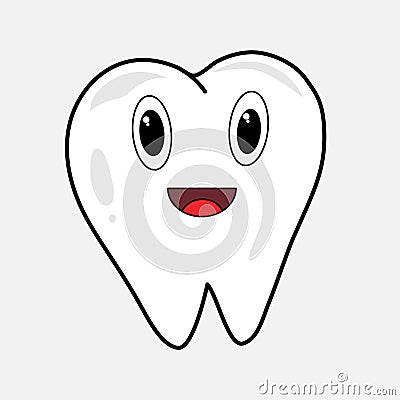 healthy tooth Stock Photo